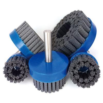 CNC deburring disc brush, abrasive wire brush, face brush, cup brush